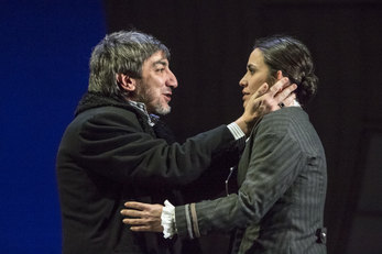 Roberto Valerio e Carlotta Viscovo in 'Casa di bambola', 2016 (ph. Marco Caselli Nirmal)